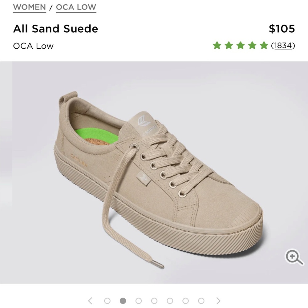 CARIUMA- All Sand Suede Women's Shoes